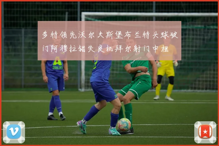 多特领先沃尔夫斯堡布兰特头球破门阿穆拉错失良机拜尔射门中框